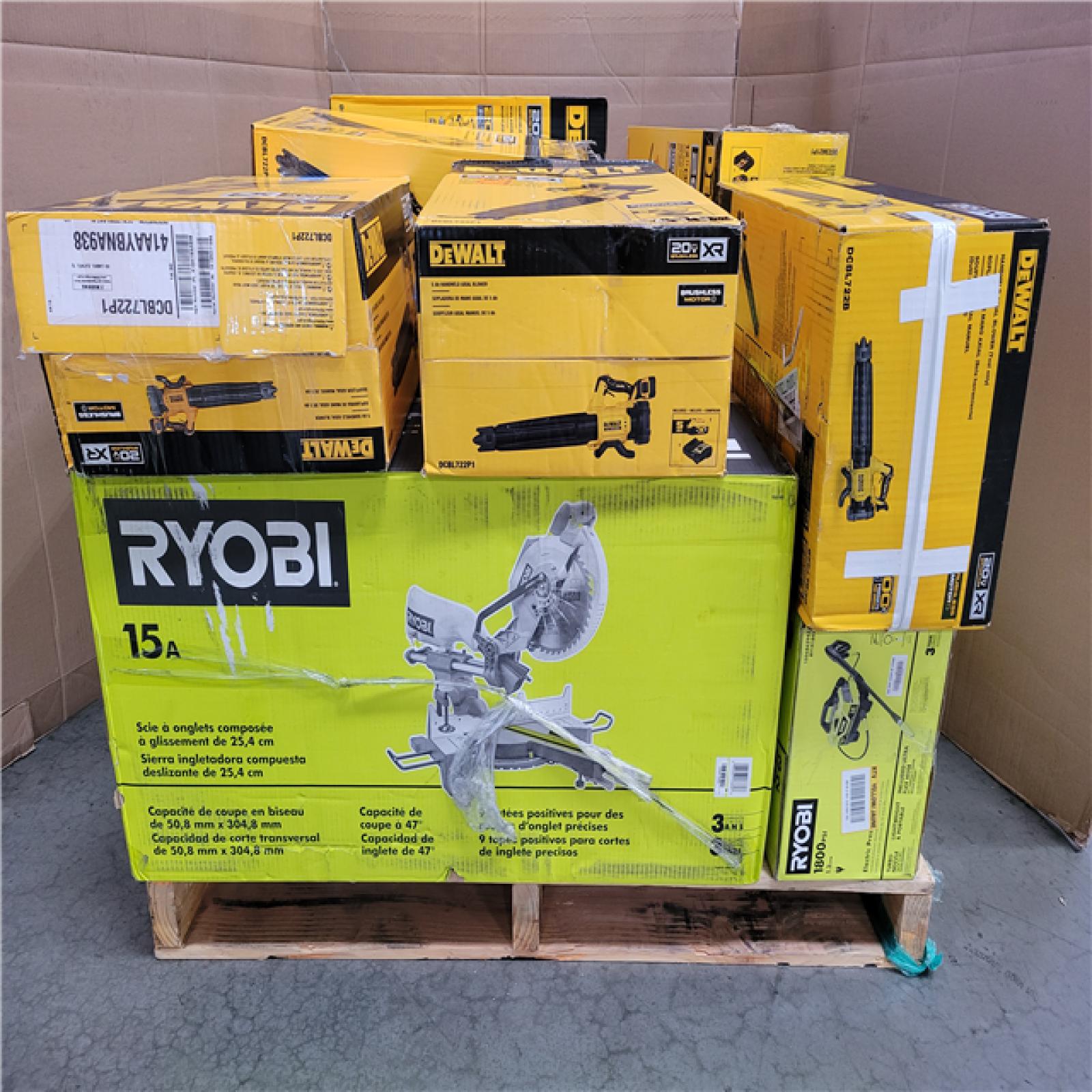 CALIFORNIA AS-IS TOOL PALLET