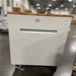 DALLAS LOCATION - Husky Tool Storage 72 in. W Standard Duty Gloss White Mobile Workbench Tool Chest