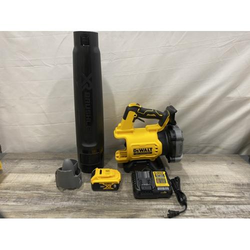 AS-IS DEWALT 20V MAX* XR Brushless Cordless Handheld Blower Kit