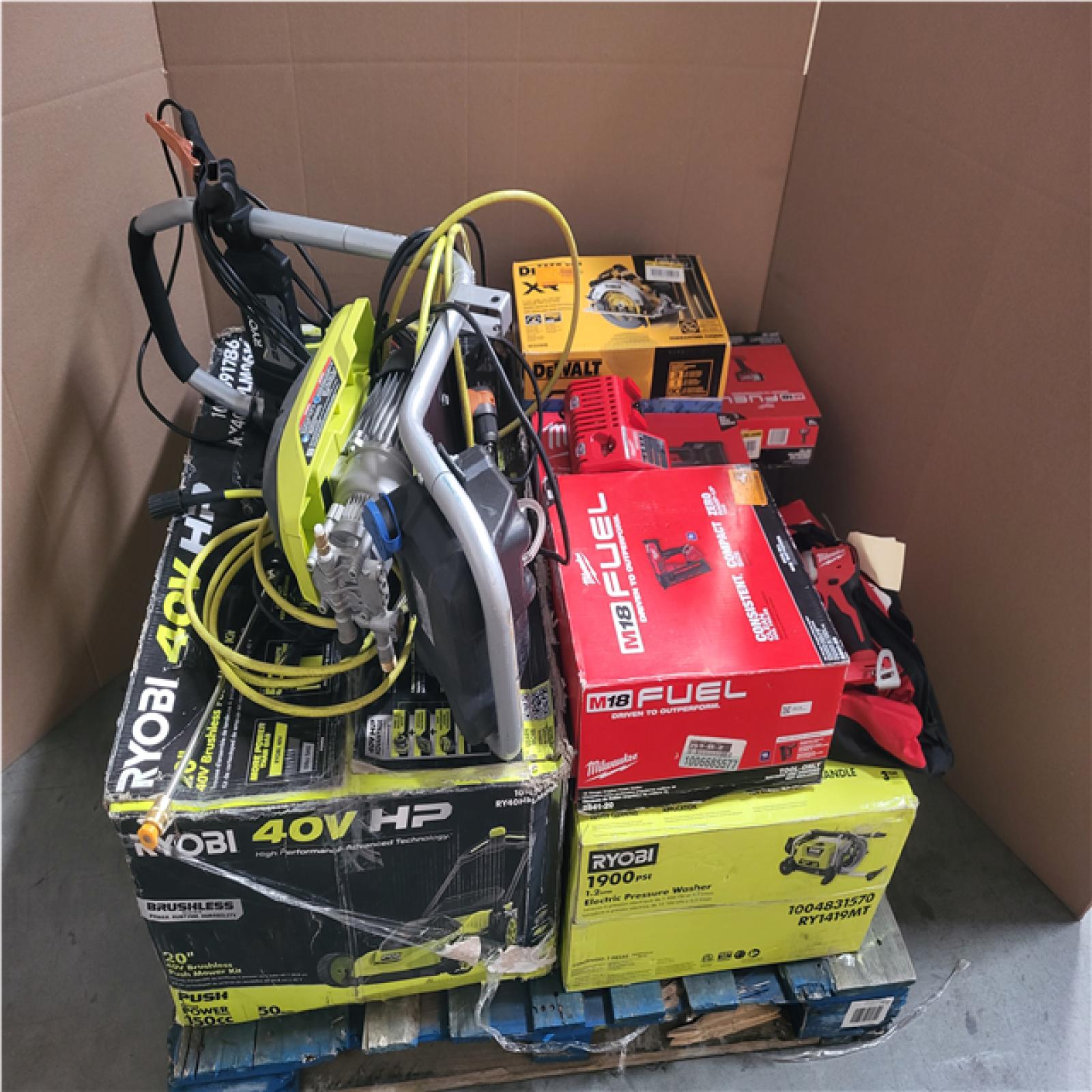 CALIFORNIA AS-IS TOOL PALLET