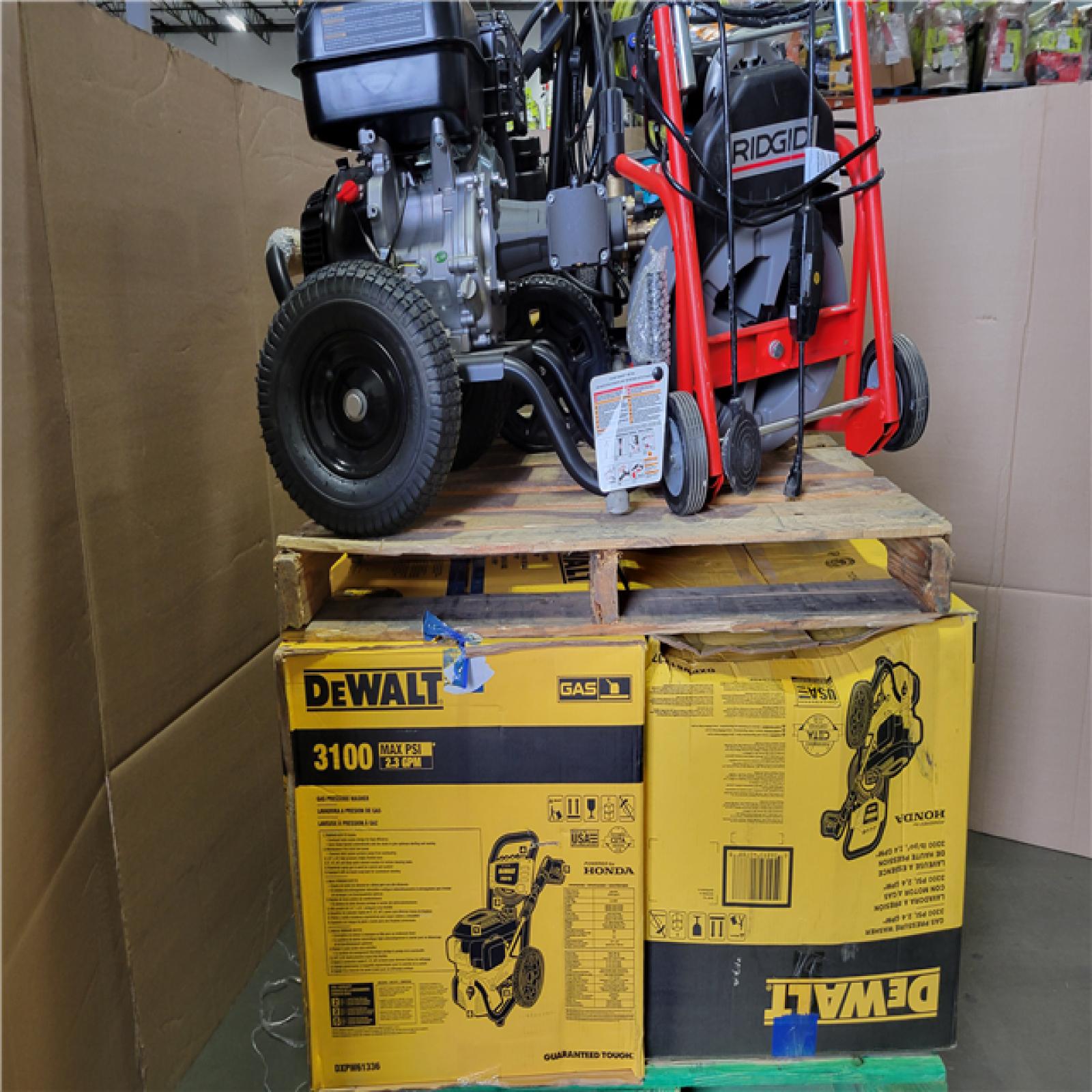CALIFORNIA AS-IS OUTDOOR POWER EQUIPMENT