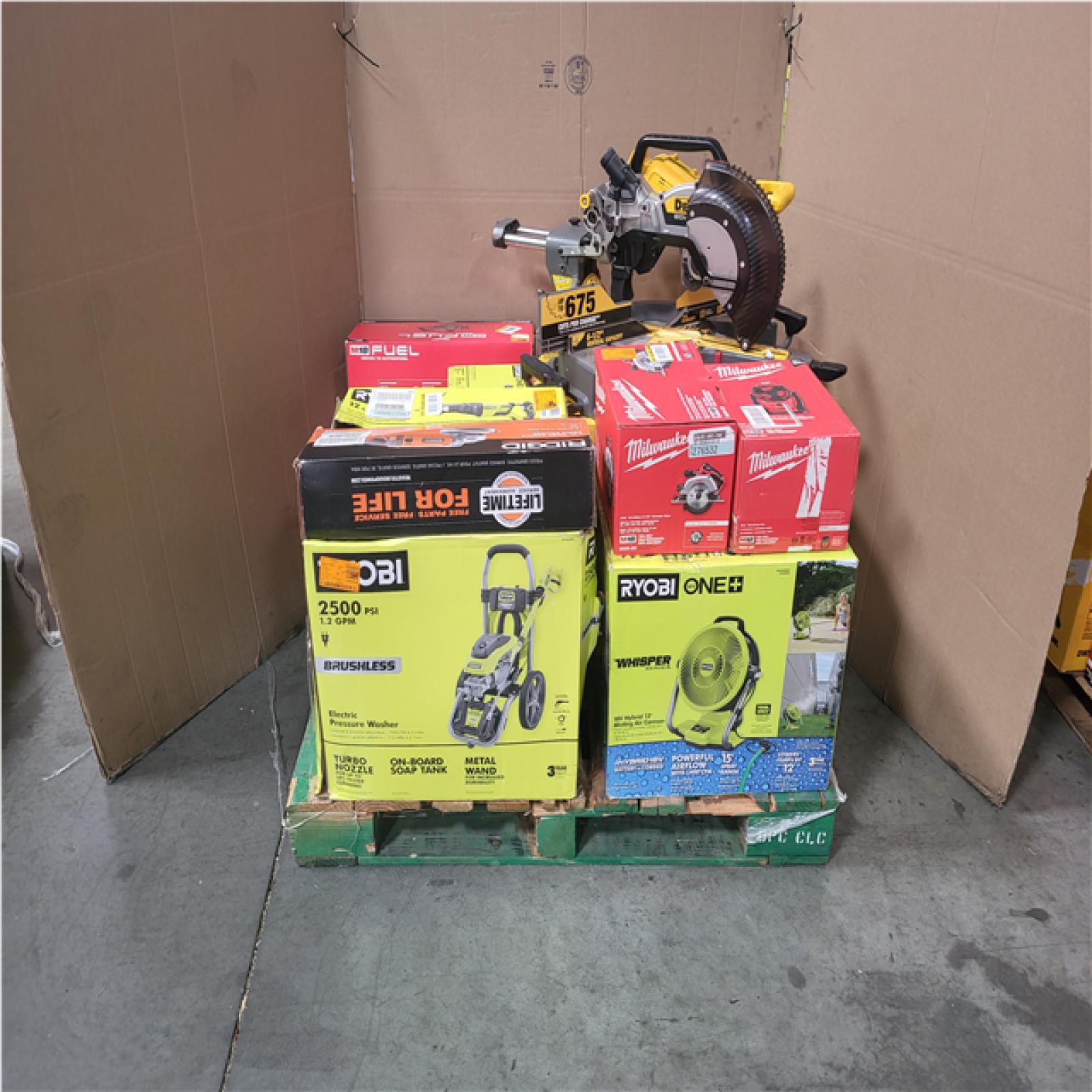 CALIFORNIA AS-IS TOOL PALLET