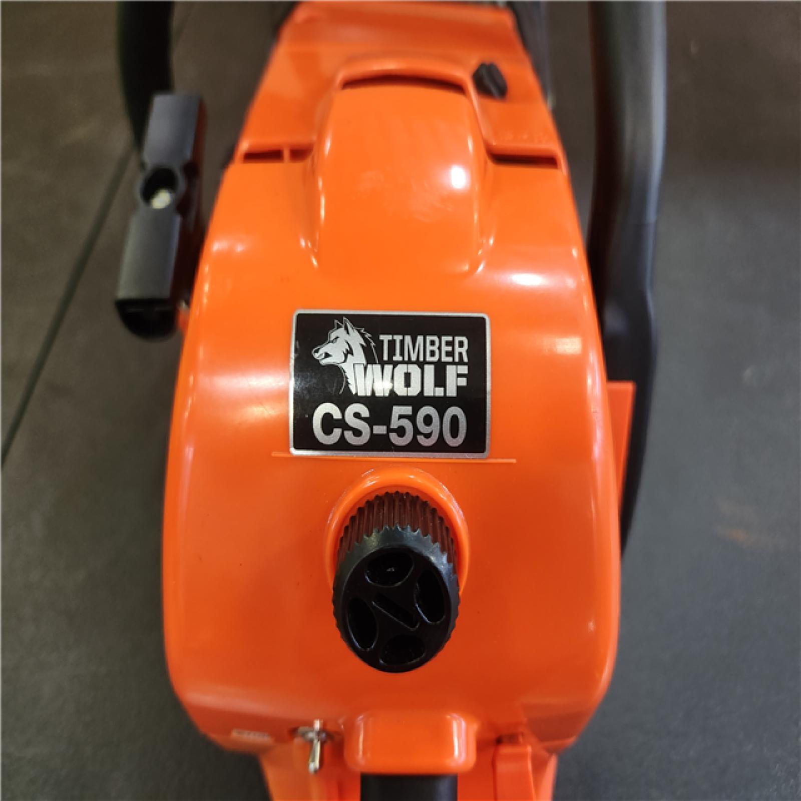 Phoenix NEW ECHO 20 in. 59.8 cc Gas 2-Stroke Rear Handle Timber Wolf Chainsaw