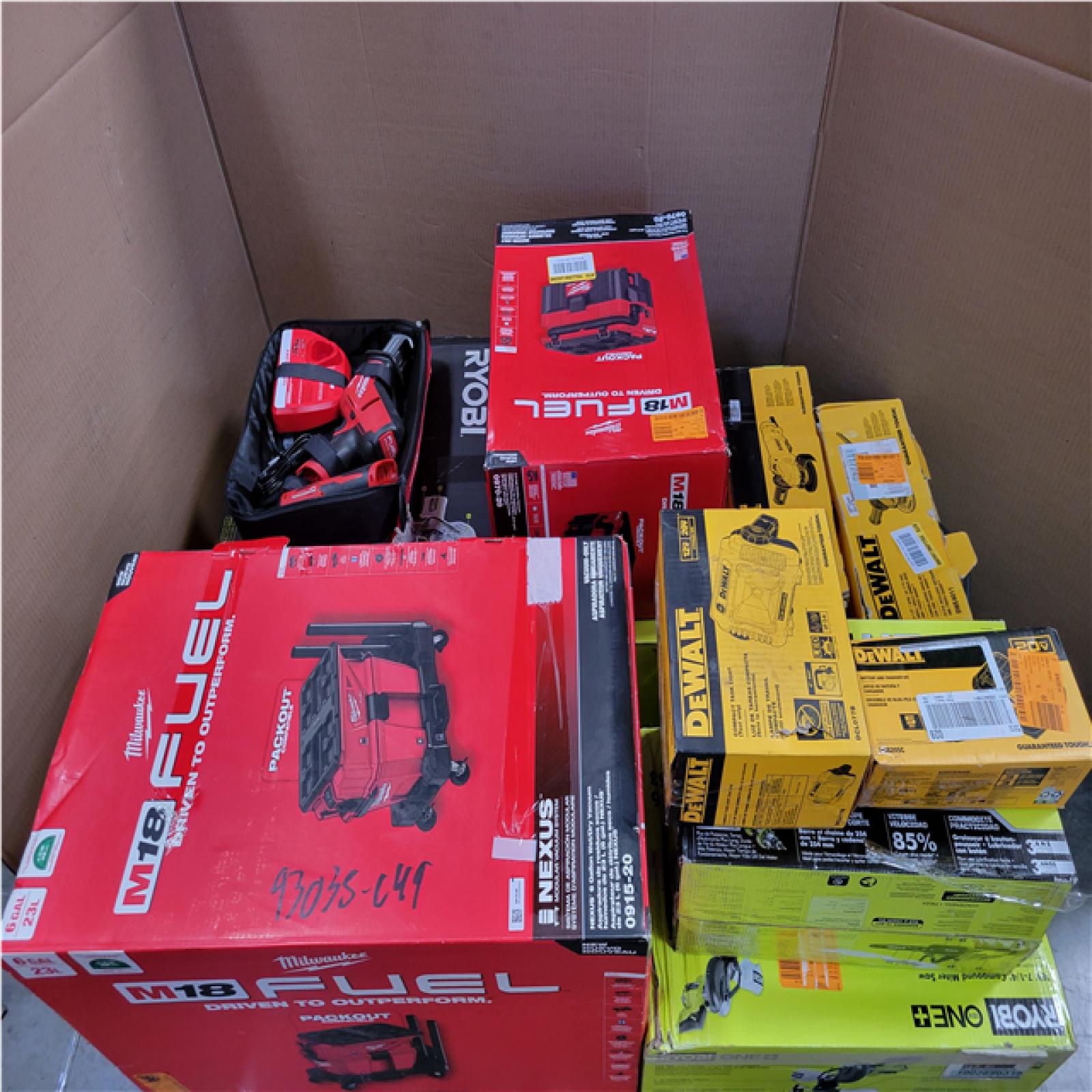 CALIFORNIA AS-IS TOOL PALLET