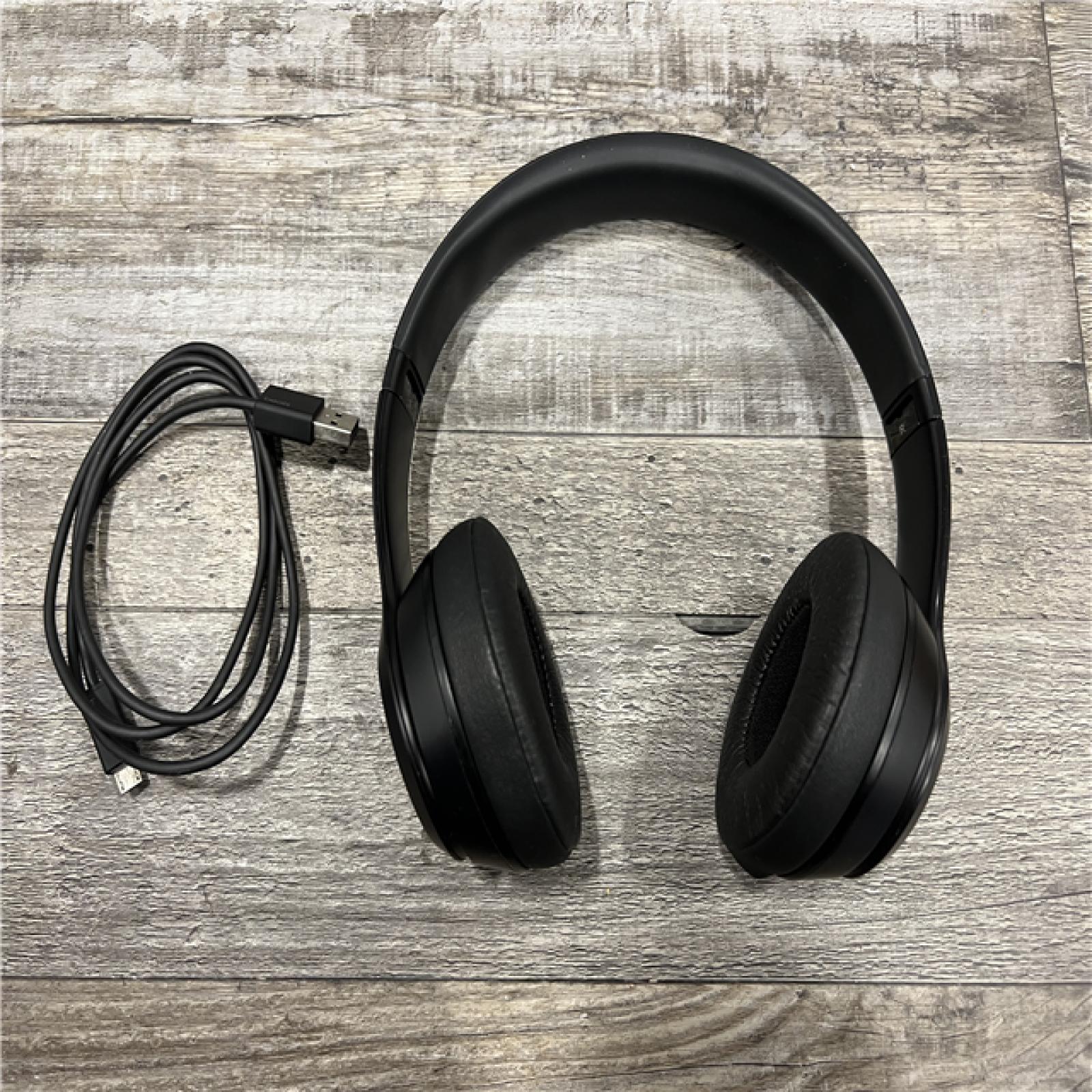 AS-IS Beats Studio3 Wireless Noise Cancelling Headphones - Matte Black