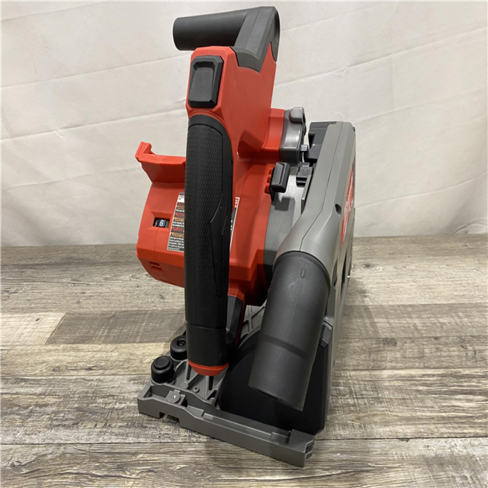 AS-IS Milwaukee FUEL 18V Lithium-Ion Cordless Brushless 6-1/2 in. Plunge Cut Track Saw (Tool-Only)