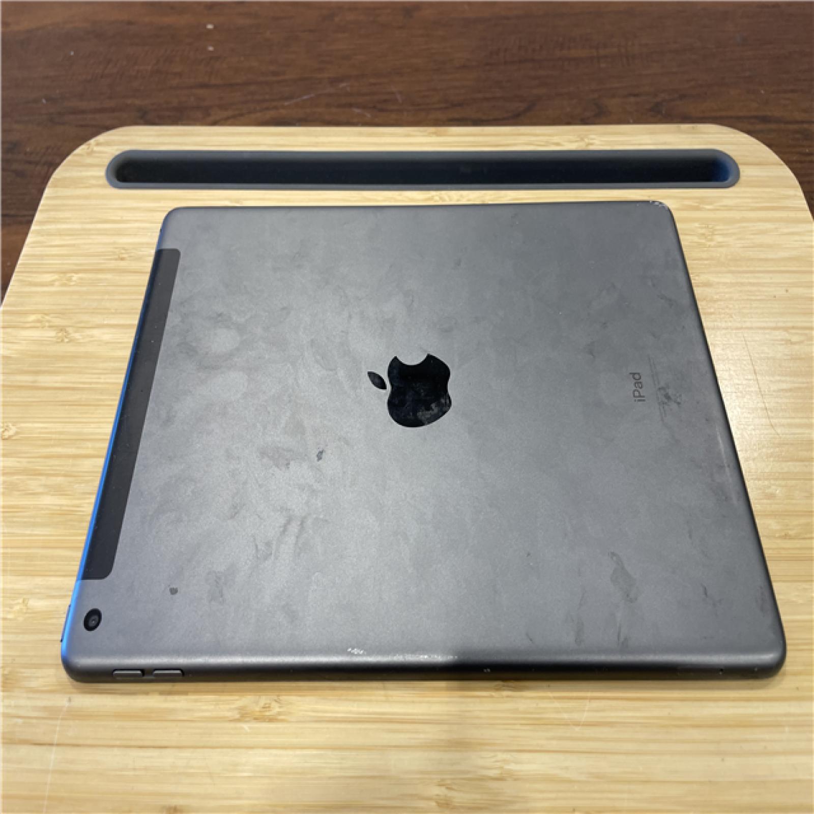 AS-IS Apple - 10.2-Inch iPad with Wi-Fi + Cellular - 64GB - Space Gray