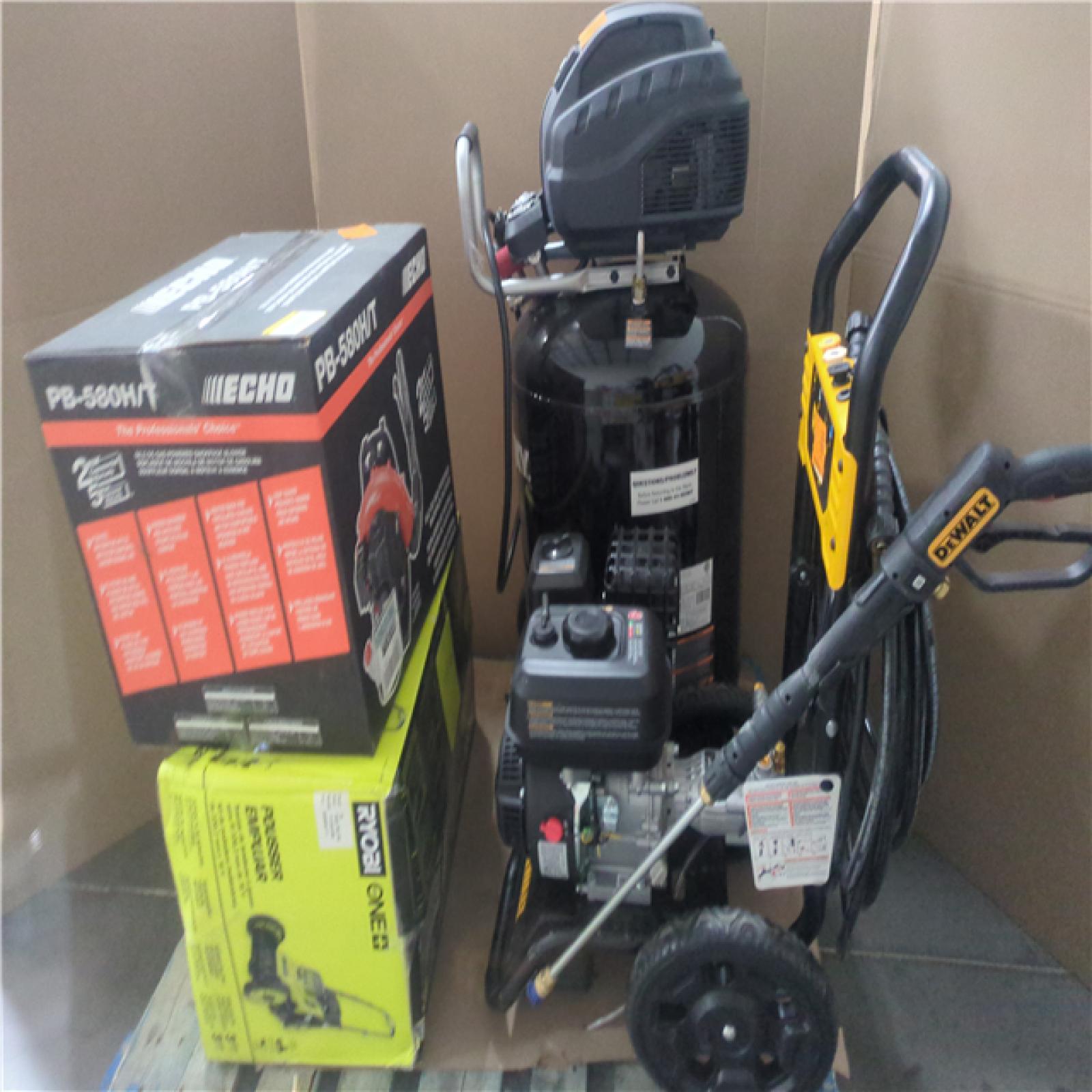 CALIFORNIA AS-IS OUTDOOR POWER EQUIPMENT