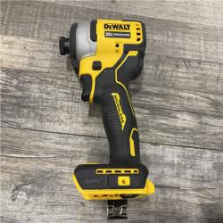 AS-IS DEWALT Atomic 20V Max Lithium-Ion Brushless Cordless Compact 1/4 in. Impact Driver Kit