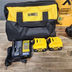 HOUSTON LOCATION - AS-IS (APPEARS LIKE NEW) DEWALT 20V MAX XR Lithium-Ion Cordless Brushless 9-Gauge Fencing Stapler Kit with (2) 5Ah Batteries, Charger and Bag