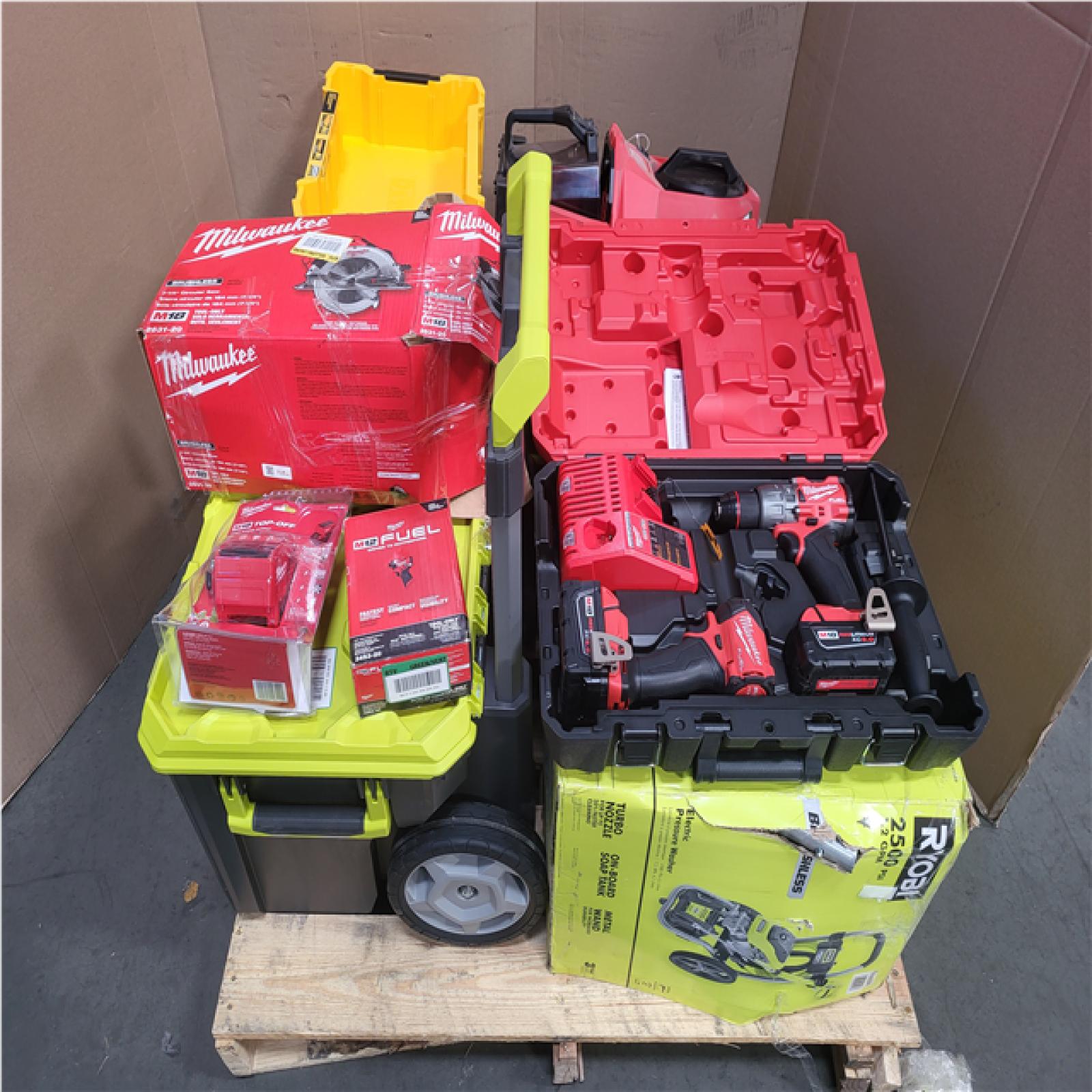 CALIFORNIA AS-IS TOOL PALLET
