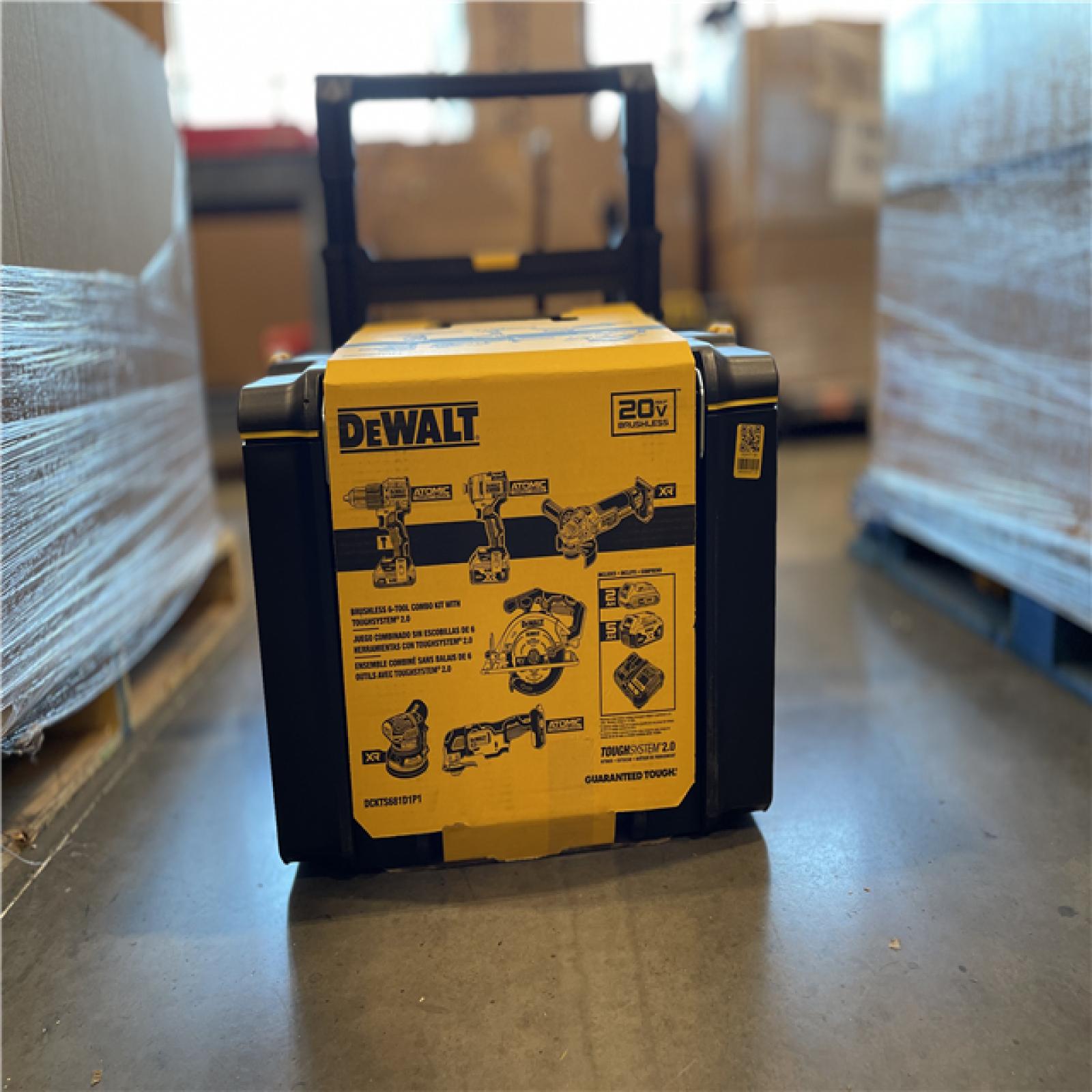 New!  - DEWALT 20-Volt MAX ToughSystem Lithium-Ion 6-Tool Cordless Combo Kit