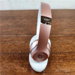 AS-IS Beats Solo³ Wireless On-Ear Headphones - Rose Gold (MX442LL/A)