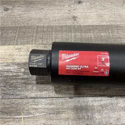 AS-IS Milwaukee 3 in. Diamond Ultra Wet Core Bit