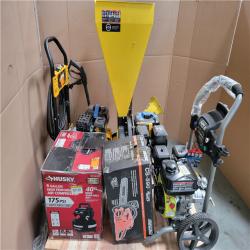 CALIFORNIA AS-IS OUTDOOR POWER EQUIPMENT