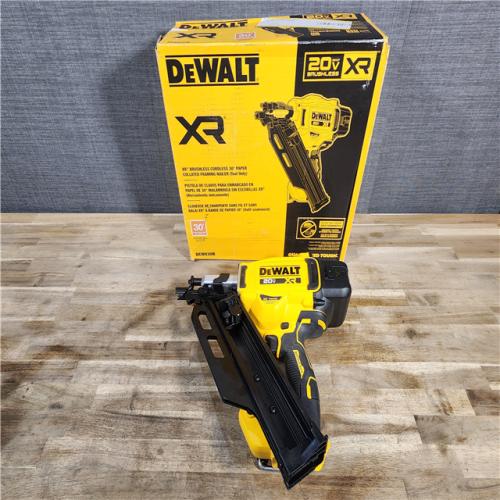 HOUSTON LOCATION - AS-IS DEWALT 20-Volt 30° Cordless Framing Nailer (Tool-Only)