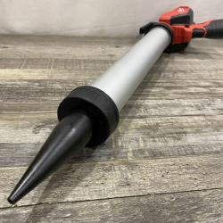AS-IS Milwaukee 12V Lithium-ion Cordless 20 oz. Aluminum Barrel Adhesive and Caulk Gun Kit