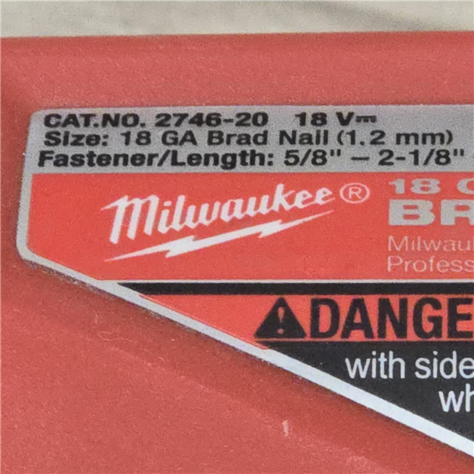 AS-IS Milwaukee M18 FUEL 18 Gauge Brad Nailer (TOOL ONLY)
