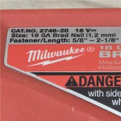 AS-IS Milwaukee M18 FUEL 18 Gauge Brad Nailer (TOOL ONLY)