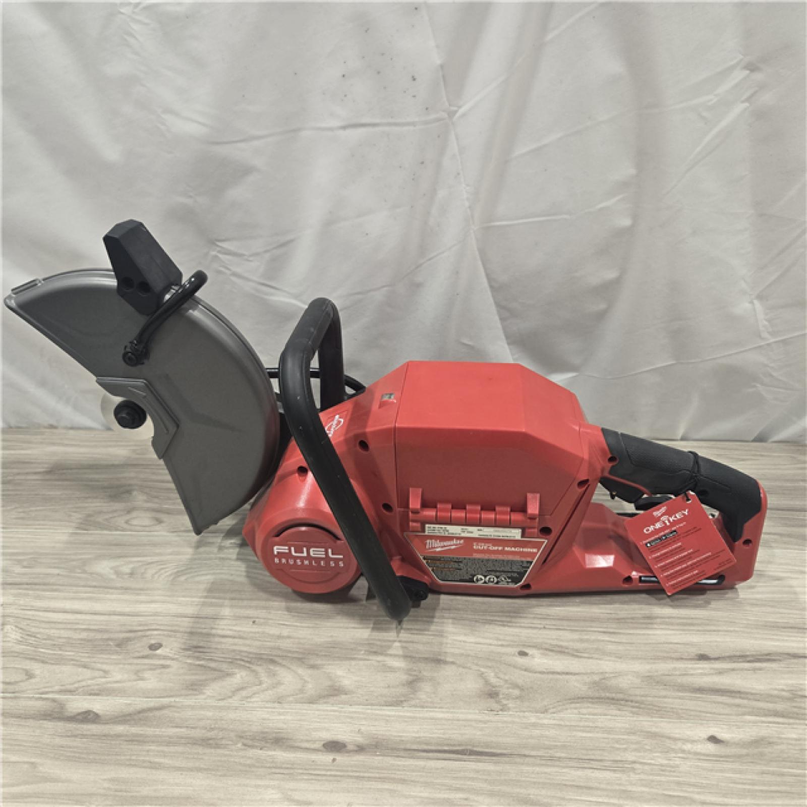 AS-IS Milwaukee M18 FUEL 9 Cut-Off Saw with ONE-KEY (TOOL ONLY)