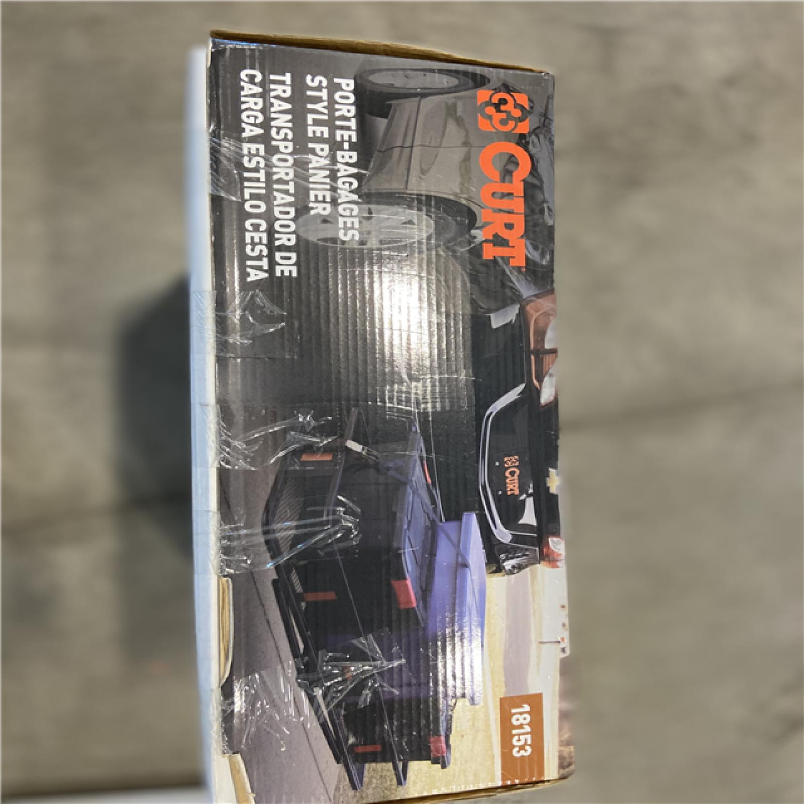 DALLAS LOCATION - Curt 18153 Folding 60x24 Basket Style Cargo Carrier for 2 Receiver Tube