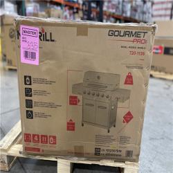 DALLAS LOCATION - Shop Nexgrill Gourmet Pro 6-Burner Stainless Steel Propane Gas Grill with Searing Side Burner and Griddle Max Insert