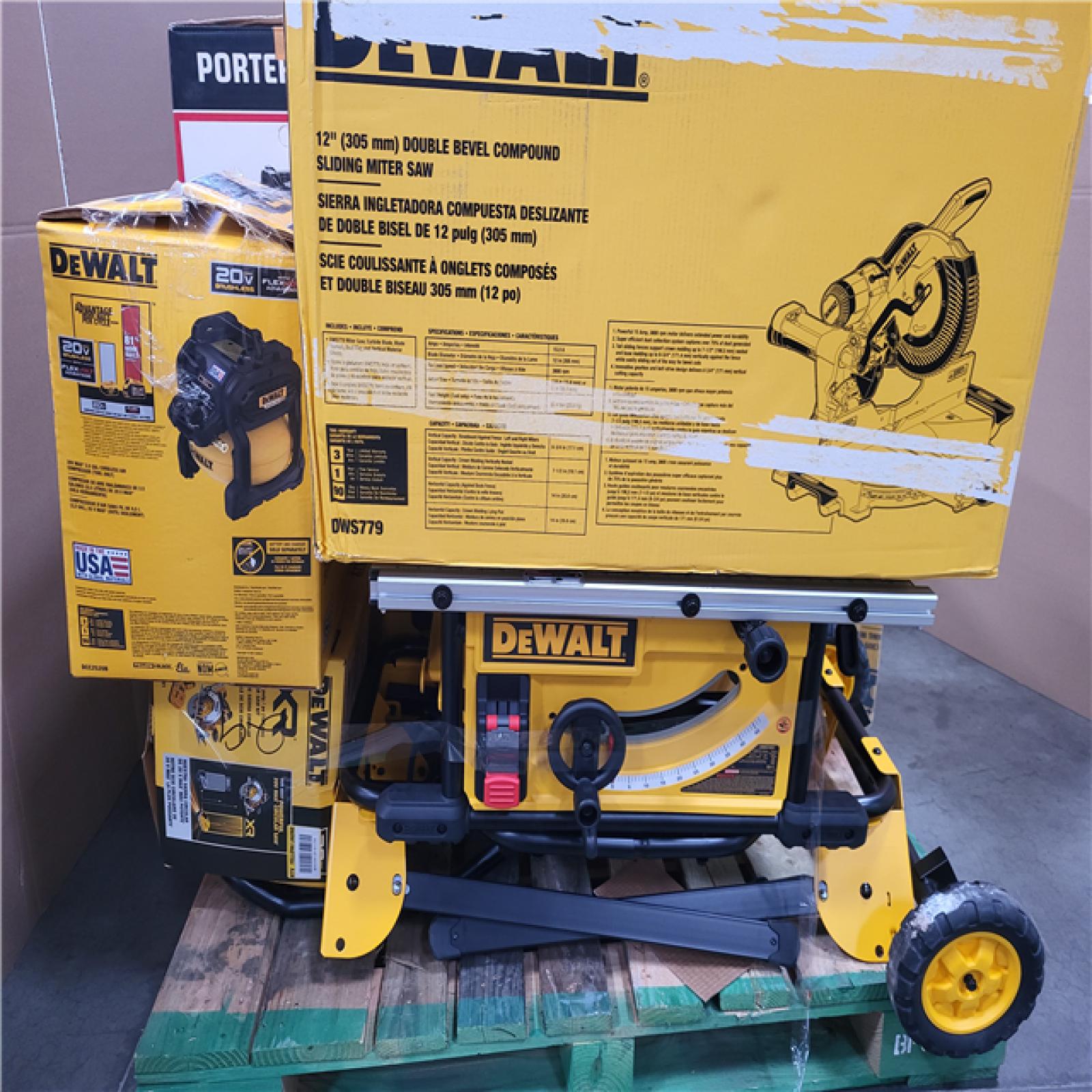 CALIFORNIA AS-IS TOOL PALLET