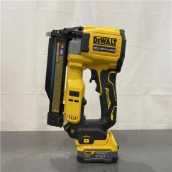 AS-IS - DeWalt ATOMIC 20V MAX Lithium Ion Cordless 23 Gauge Pin Nailer w/20V MAX POWERSTACK Compact Battery