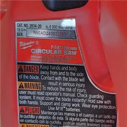 HOUSTON LOCATION - AS-IS Milwaukee M18 FUEL 7-1/4 Inch Circular Saw (Bare Tool)