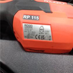 CALIFORNIA AS-IS RIDGID RP 115 MINI PRESS TOOL