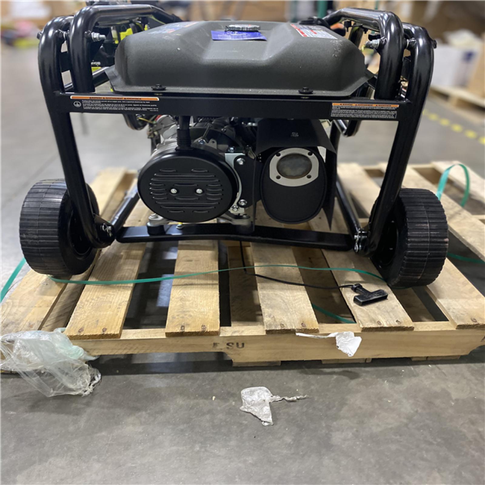 Dallas Location - As-Is RYOBI 6800-Watt  Gasoline Portable Generator