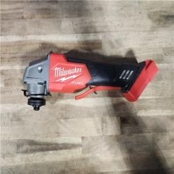 HOUSTON LOCATION - AS-IS Milwaukee 2880-20 FUEL 18-Volt Lithium-Ion Brushless Cordless 4-1/2 in./5 in. Grinder W/Paddle Switch (Tool-Only)
