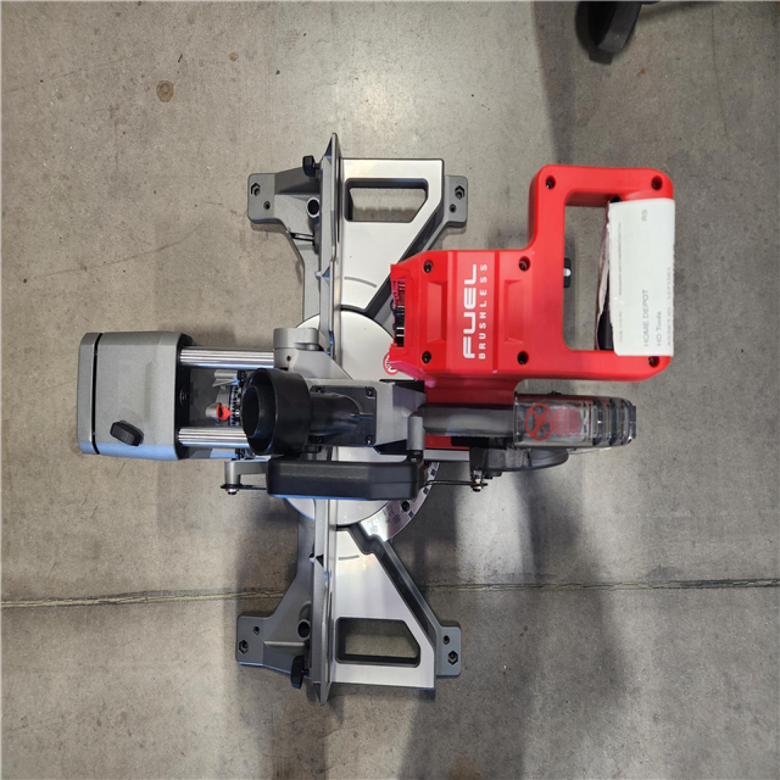 AS-IS- Milwaukee M18 FUEL 7-1/4 in. Cordless Brushless Dual-Bevel Sliding Compound Miter Saw (Tool Only)