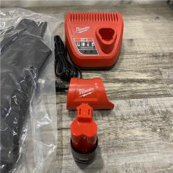 LIKE NEW - Milwaukee Men's Large 12-Volt Lithium-Ion Cordless Axis Gray Heated Quilted Vest Kit