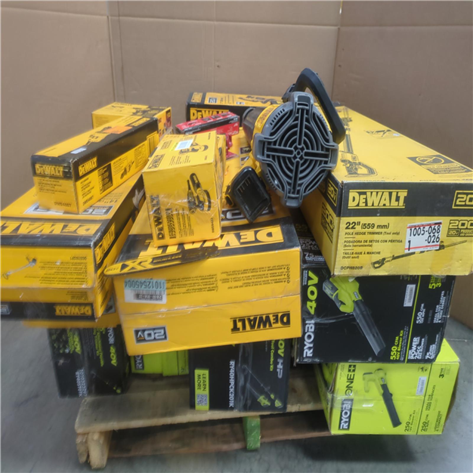 CALIFORNIA AS-IS TOOL PALLET