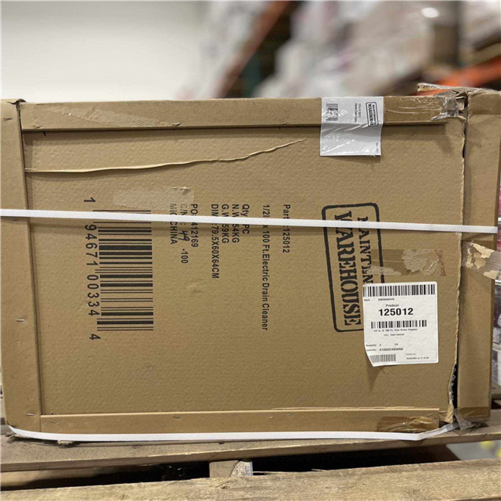 DALLAS LOCATION - Maintenance Warehouse® 1/2 In. X 100 Ft. Electric Drain Cleaner