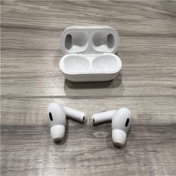 AS-IS Apple AirPods Pro (2nd Generation) with the USB-C MagSafe Charging Case