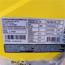 CALIFORNIA AS-IS CHAMPION PORTABLE GENERATOR