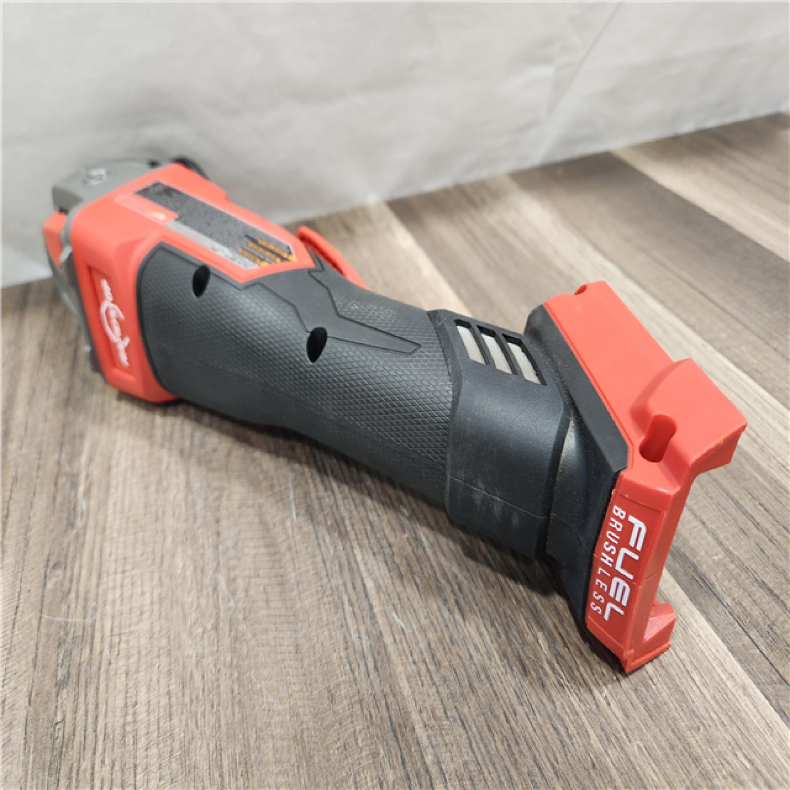 AS-IS- Milwaukee FUEL 18-Volt Lithium-Ion Brushless Cordless 4-1/2 in./5 in. Grinder W/Paddle Switch (Tool-Only)