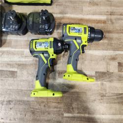 HOUSTON LOCATION - AS - IS RYOBI ONE+ 18V Cordless 2-Tool Combo Kit