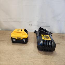 AS-IS- DEWALT 20V MAX Lithium-Ion 6.0 Ah Battery and Charger