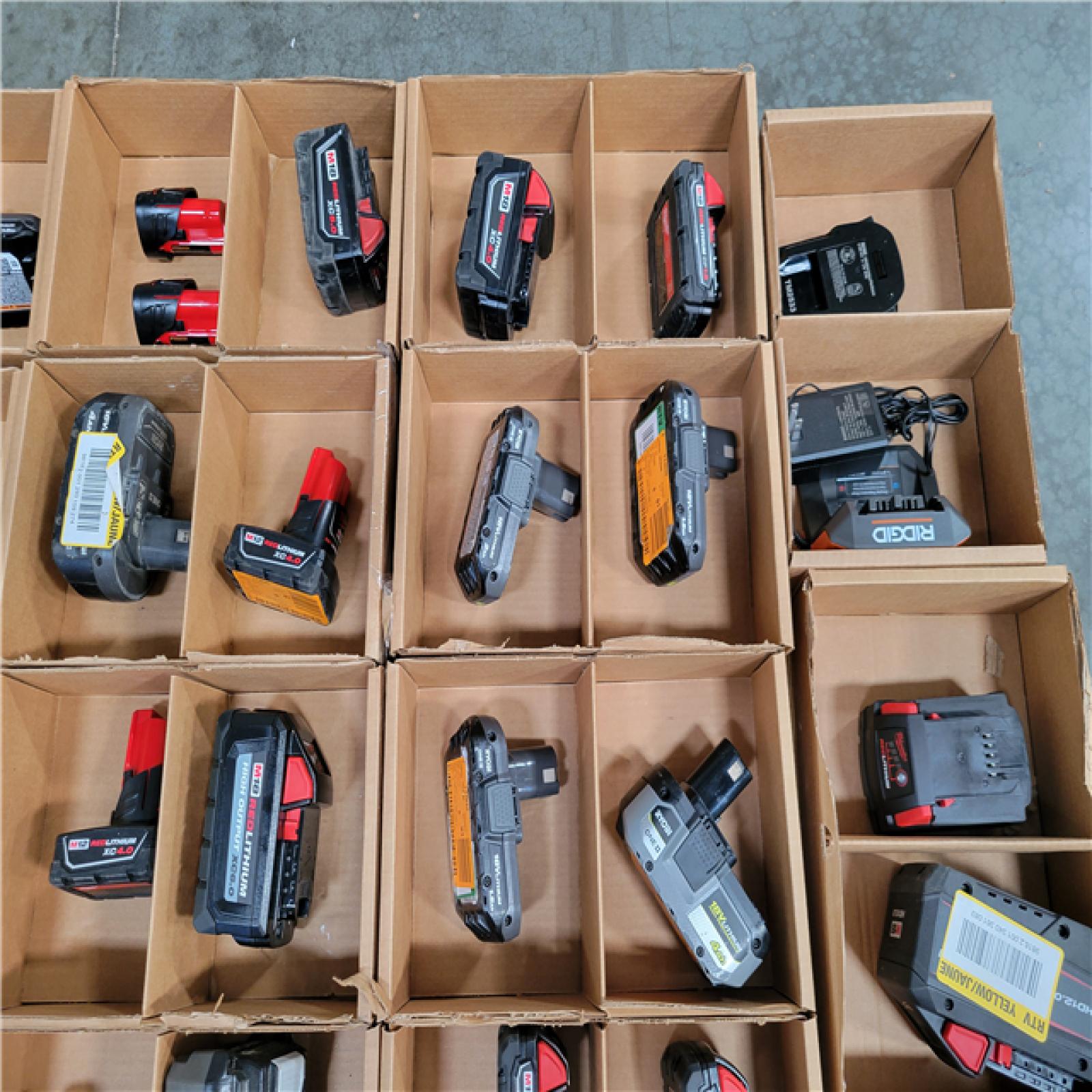 CALIFORNIA AS-IS BATTERY PALLET