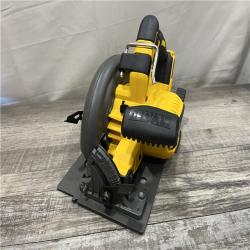 AS-IS DEWALT FLEXVOLT 60V MAX Cordless Brushless 7-1/4 in. Circular Saw with Brake (Tool Only)