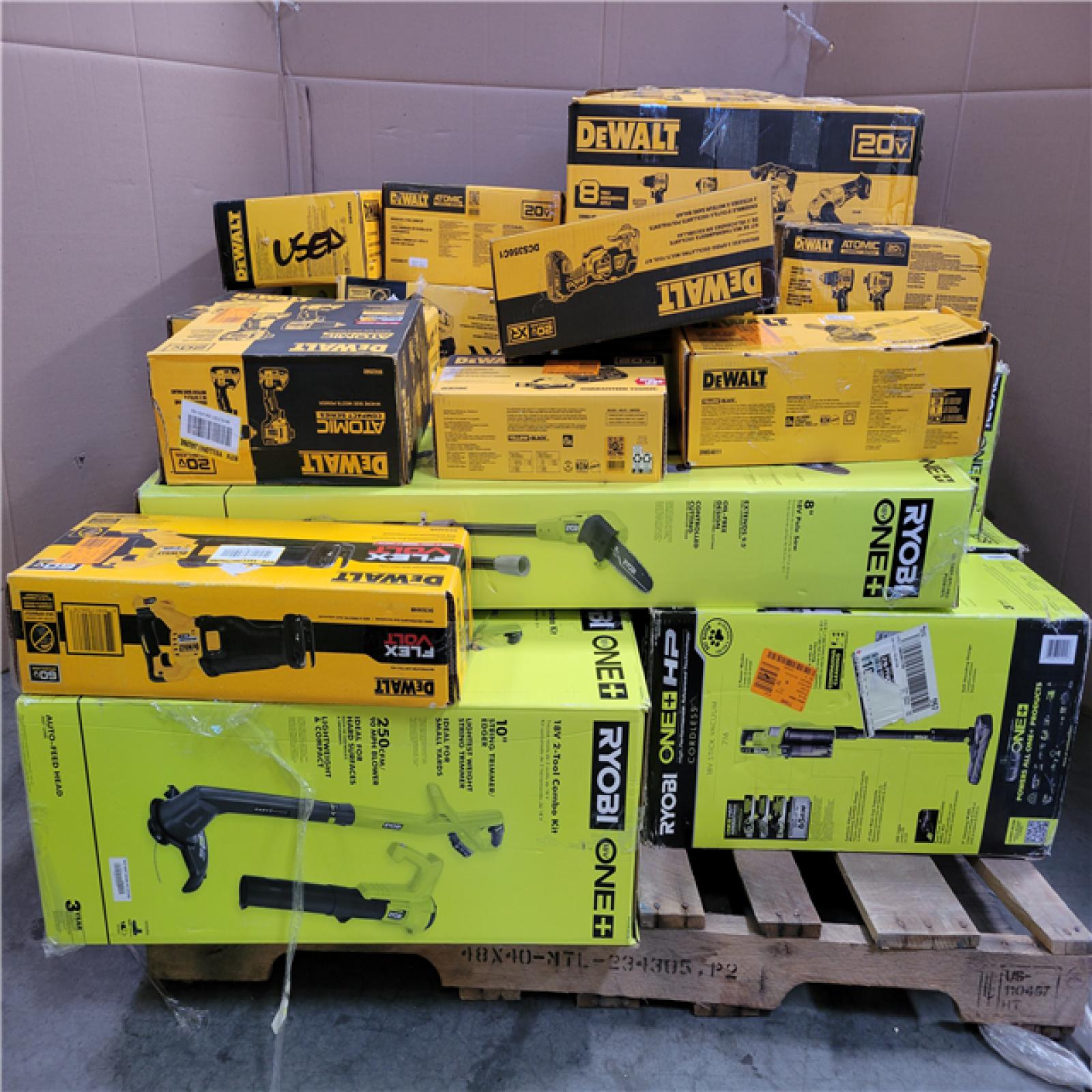 CALIFORNIA AS-IS TOOL PALLET