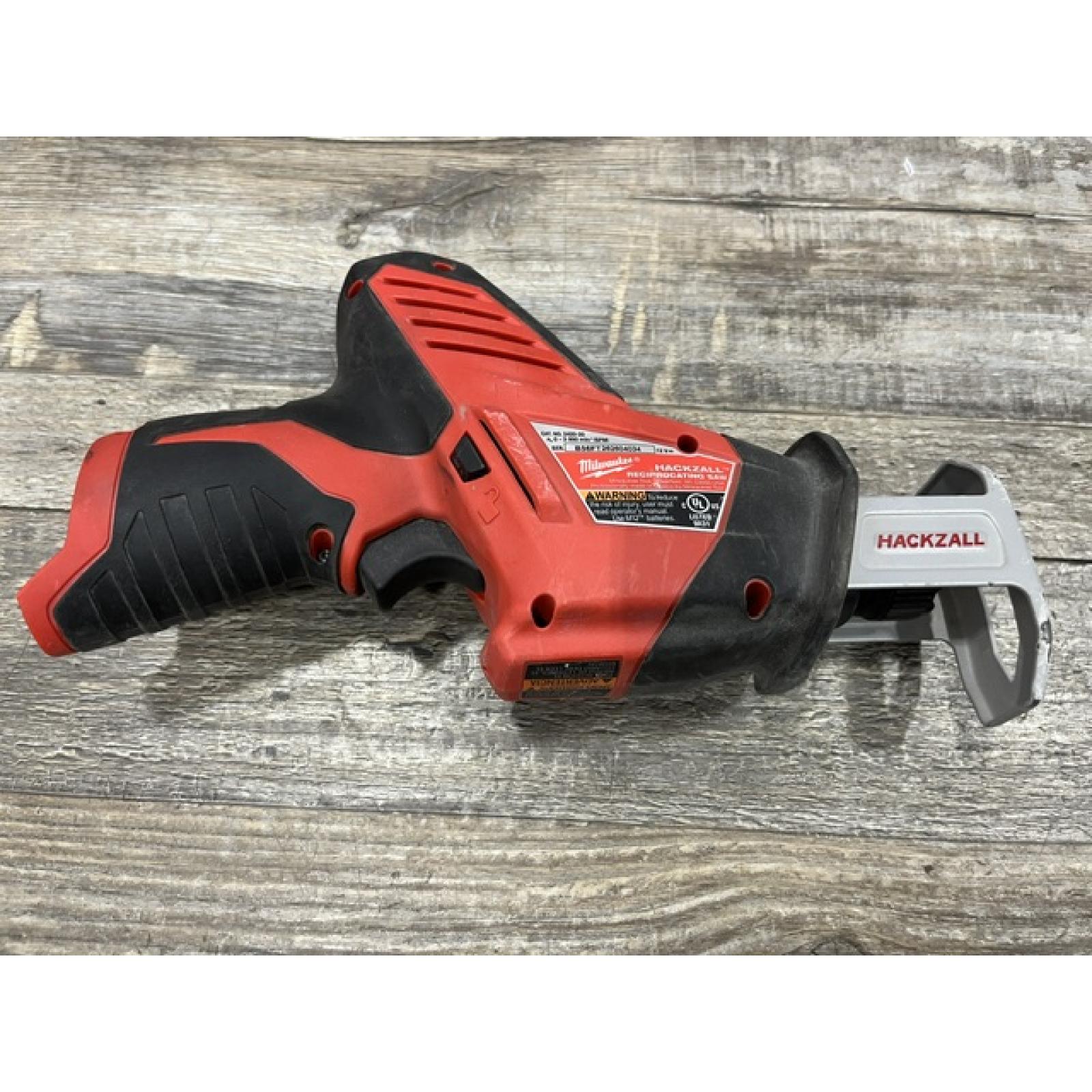 AS-IS Milwaukee 12V Lithium-Ion HACKZALL Cordless Reciprocating Saw Kit