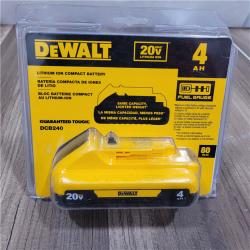 AS-IS DEWALT  4.0 Ah Compact Battery