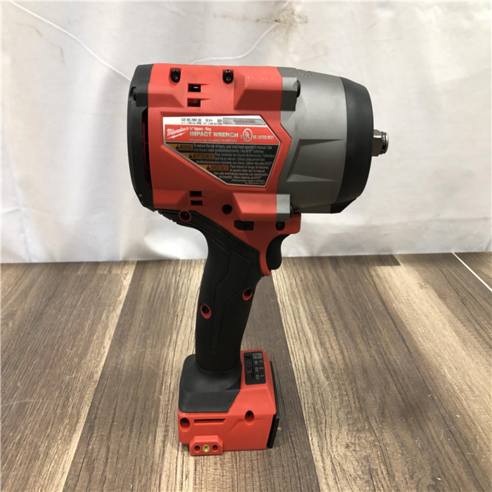 AS-IS Milwaukee FUEL 18V Lithium-Ion Brushless Cordless 1/2 in. Impact Wrench with Friction Ring (Tool-Only)