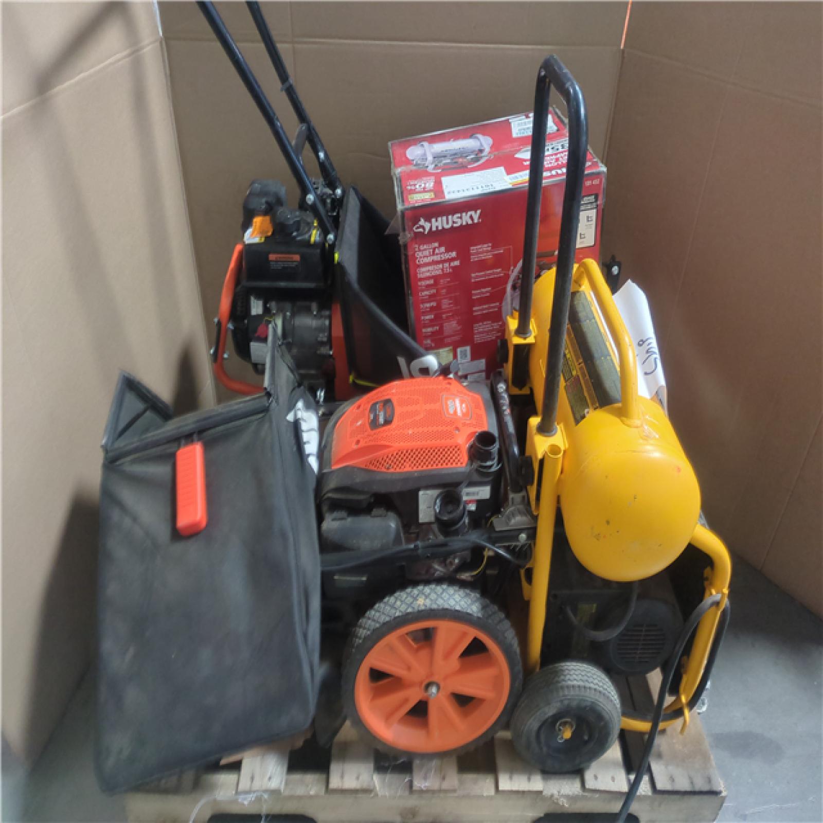 CALIFORNIA AS-IS OUTDOOR POWER EQUIPMENT