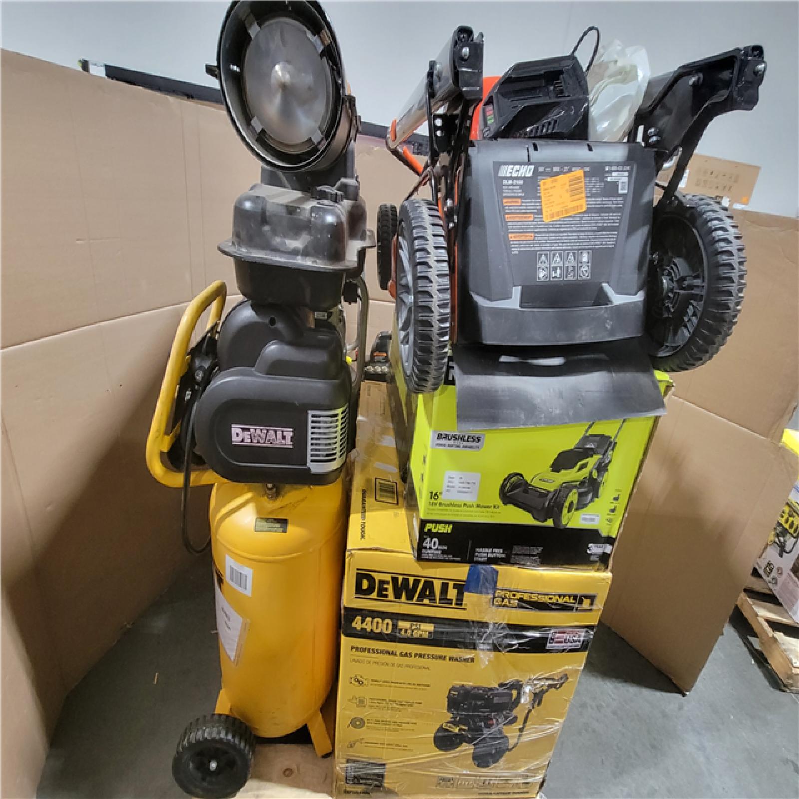 CALIFORNIA AS-IS OUTDOOR POWER EQUIPMENT