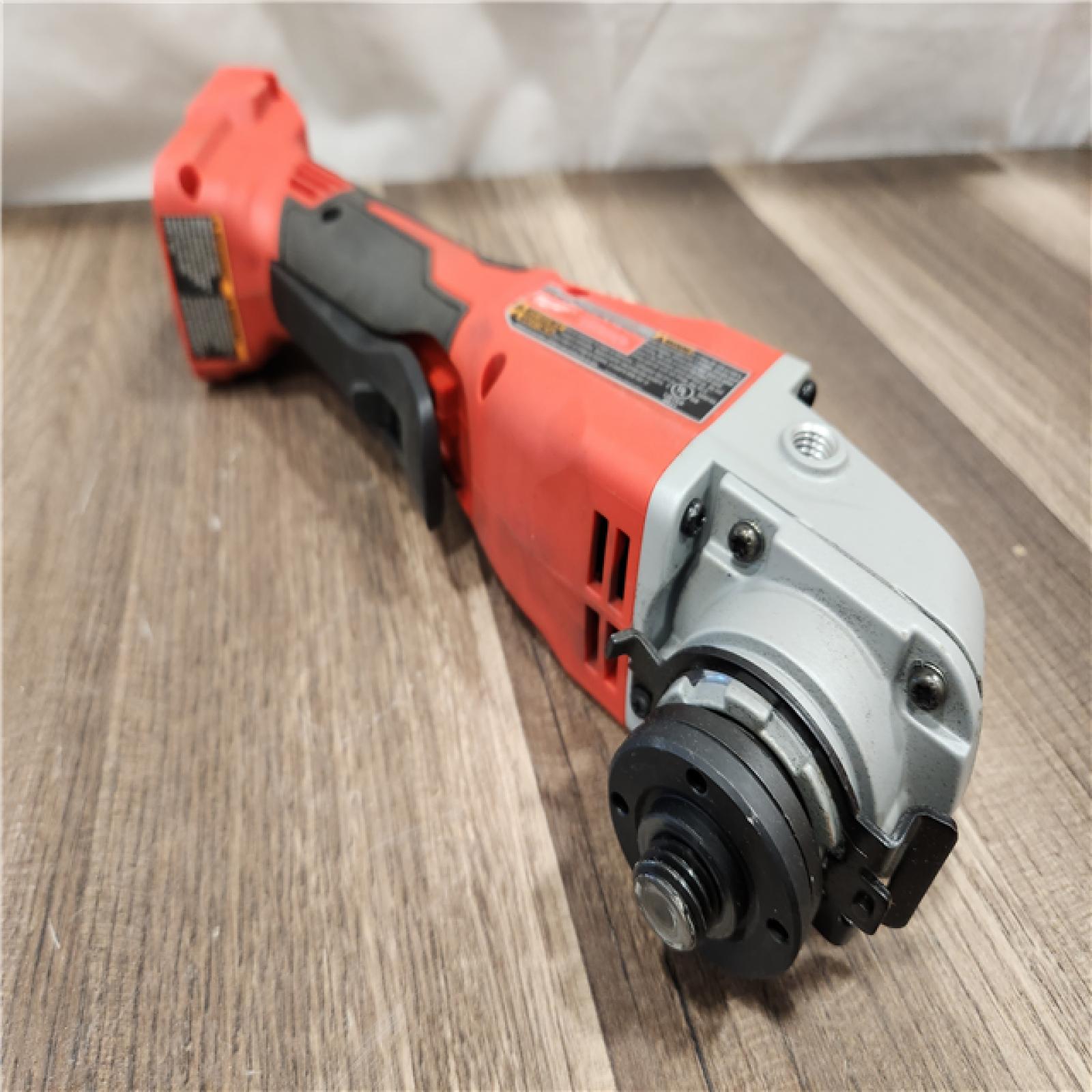 AS-IS- Milwaukee 18V Cordless 4.5 /5  Grinder W/ Paddle Switch (Tool Only)